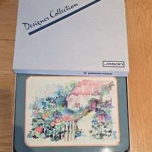 Jason Designer Collection Floral Placemats - Set of 6
